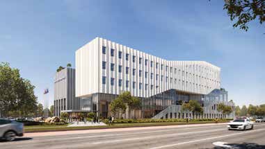 Rendering of the Peel Regional Police Operational Support Facility